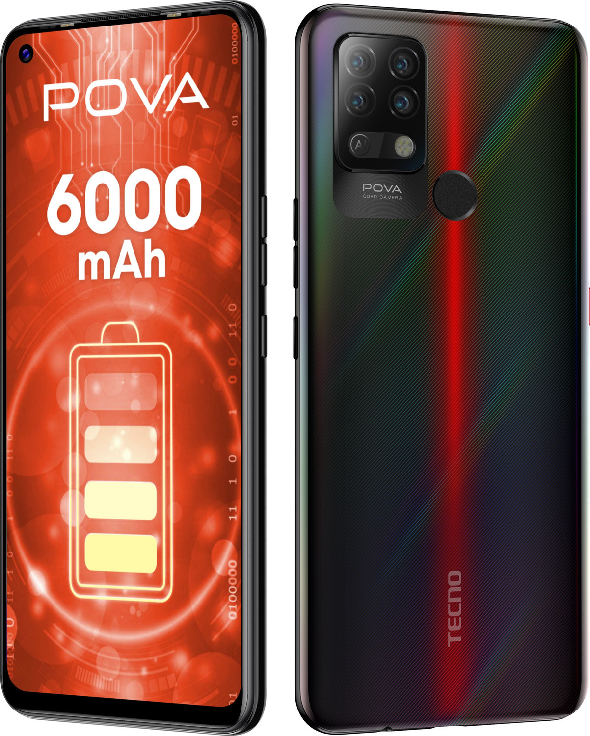 Image of Tecno POVA (Dazzle Black, 128 GB)