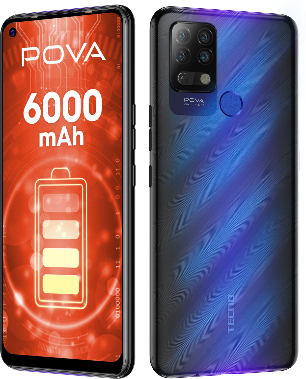 Image of Tecno POVA (Magic Blue, 64 GB)