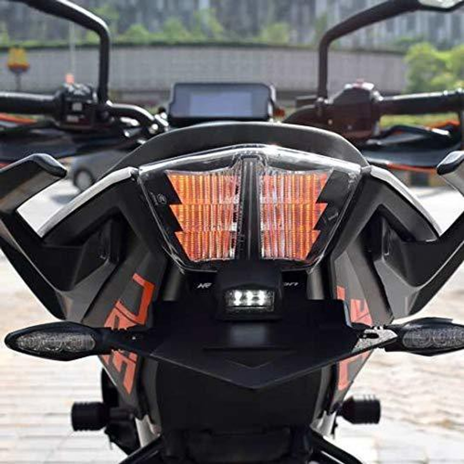 Image of ShopGlobal Front, Rear LED Indicator Light for KTM RC 200, Duke 390, Duke 190, RC 390