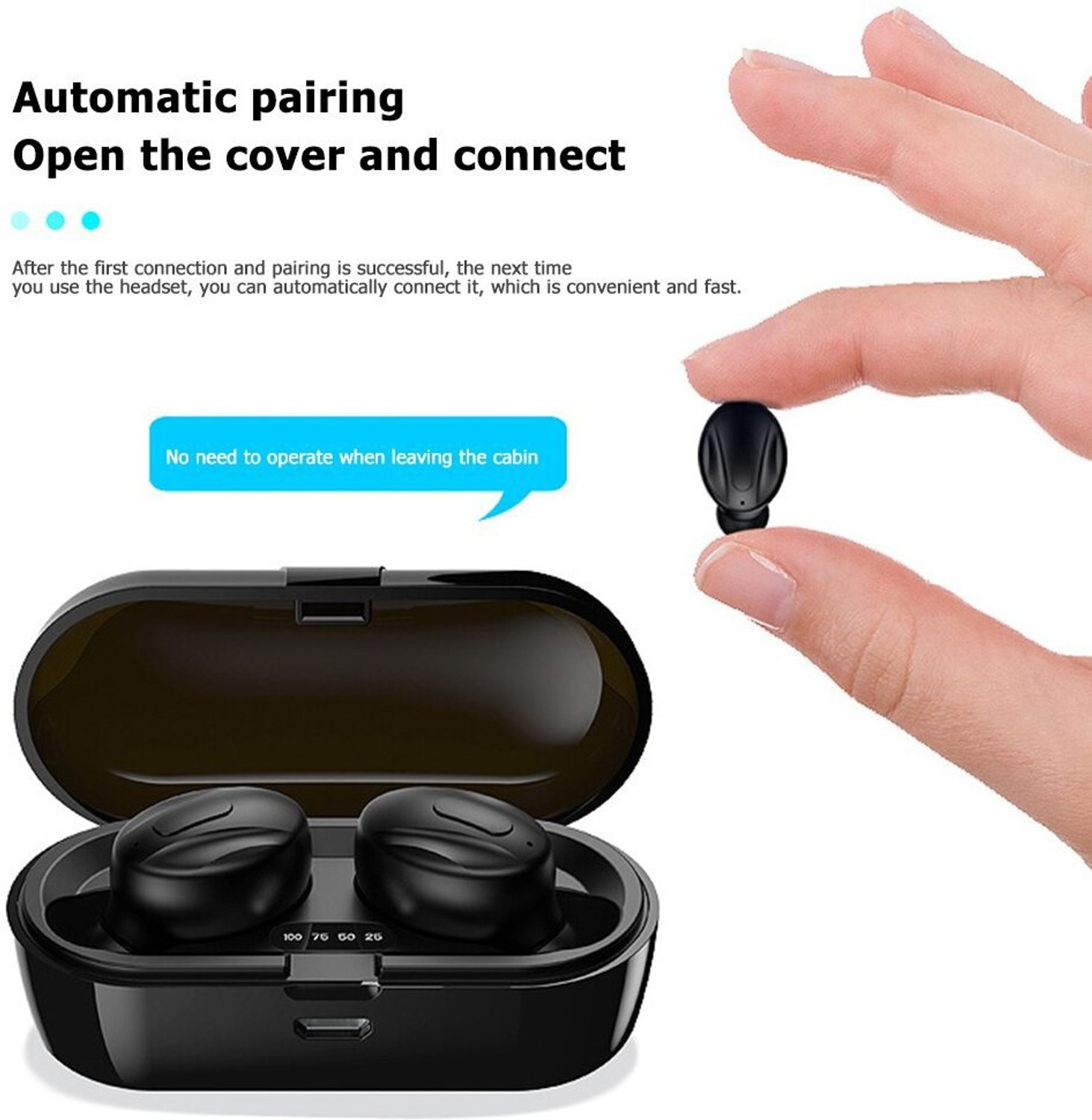 Image of fiado XG-13 BLUETOOTH 5.0 TWS EARPODS Bluetooth