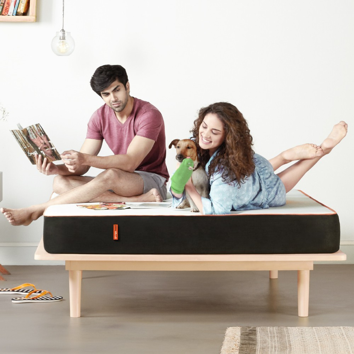 Image of Sleepyhead Original - BodyIQ Orthopedic Memory Foam 5 inch Queen High Density (HD) Foam Mattress