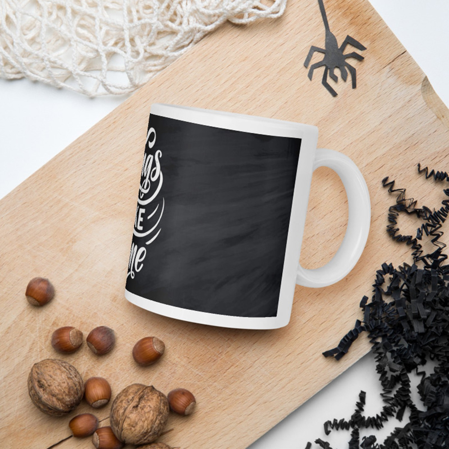 Image of Flipkart SmartBuy THINGS TAKE TIME Ceramic Coffee Mug
