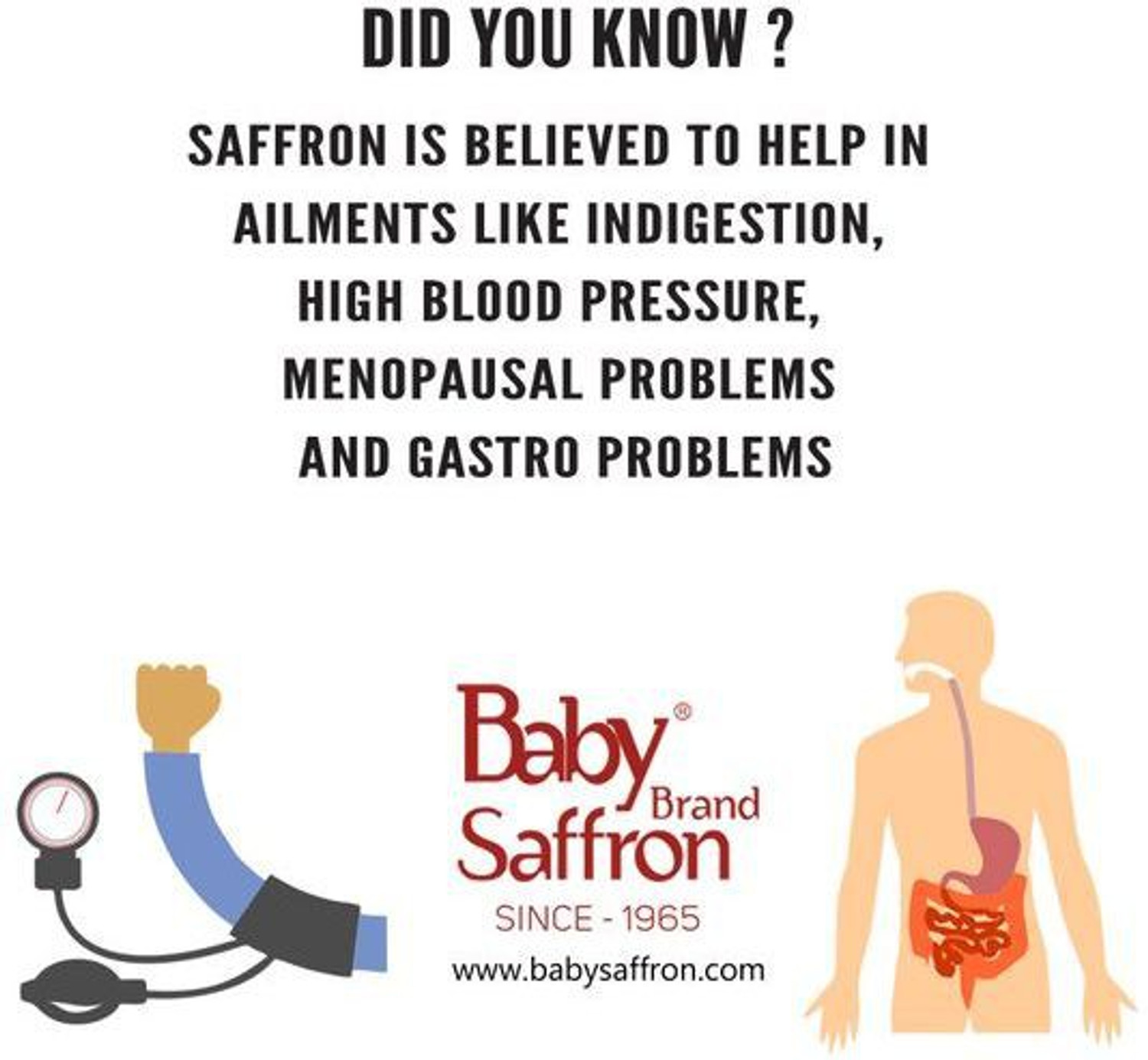 Image of Baby Saffron Baby Brand Kesar 6 gm(6 *1 Gms)