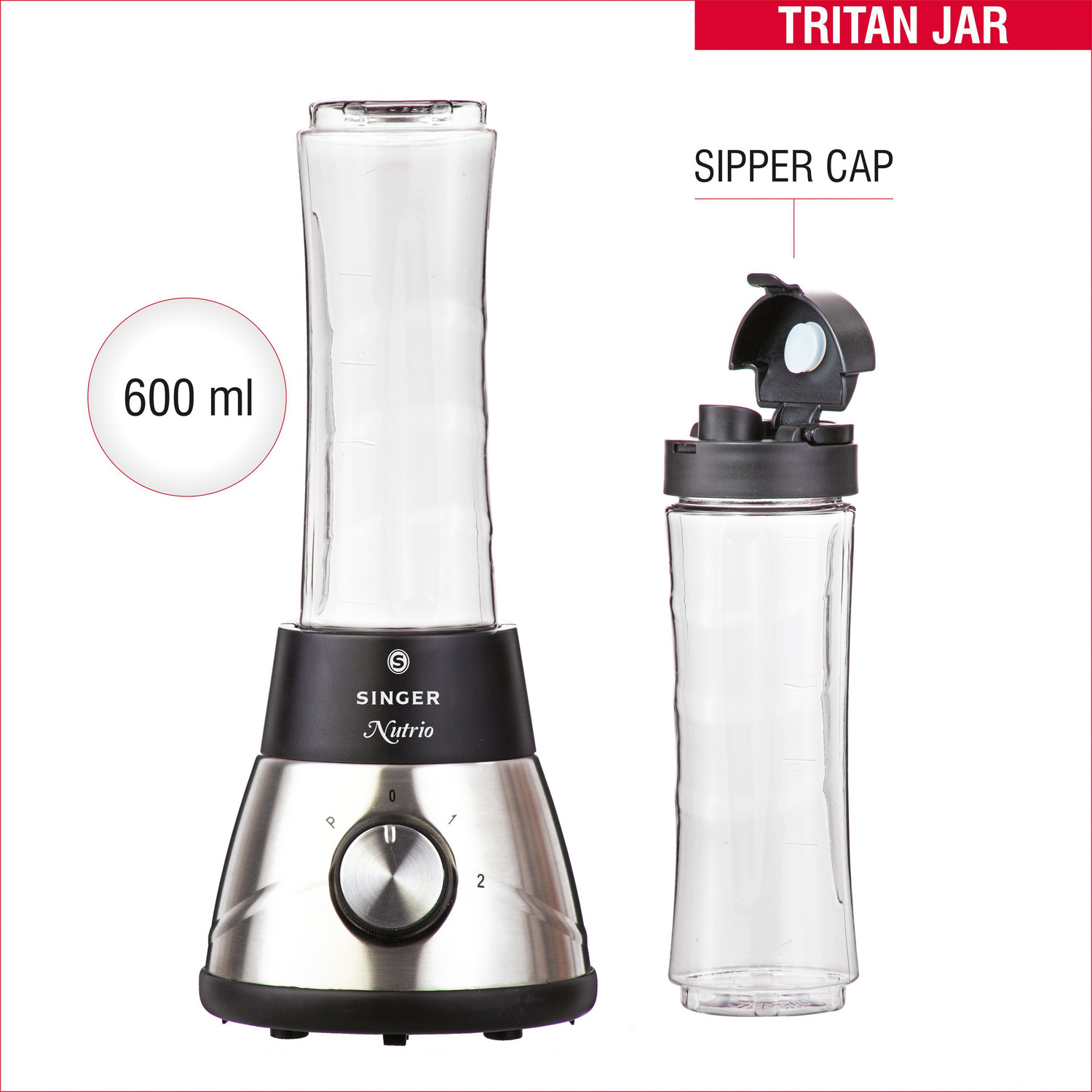 Image of SINGER SPB600BNE 300 W Juicer