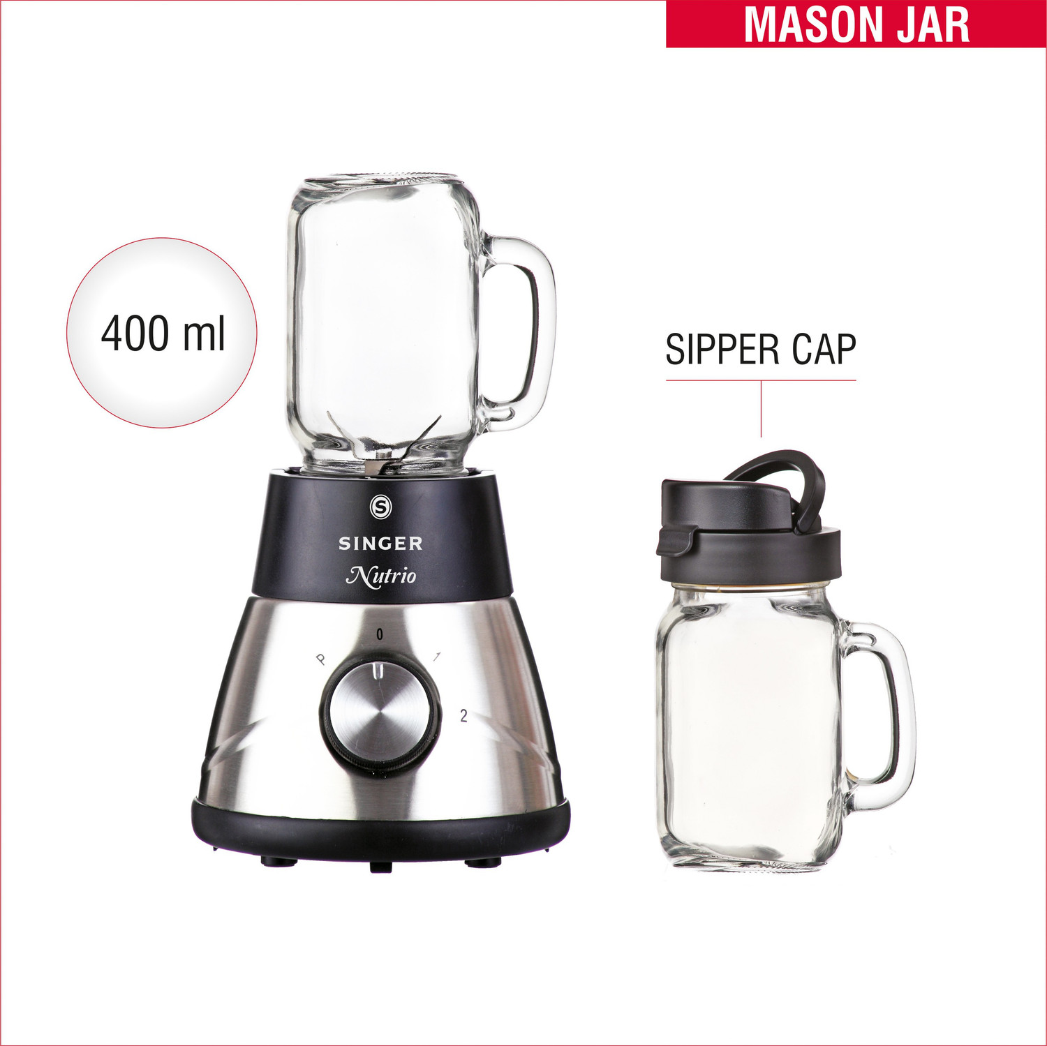 Image of SINGER SPB600BNE 300 W Juicer