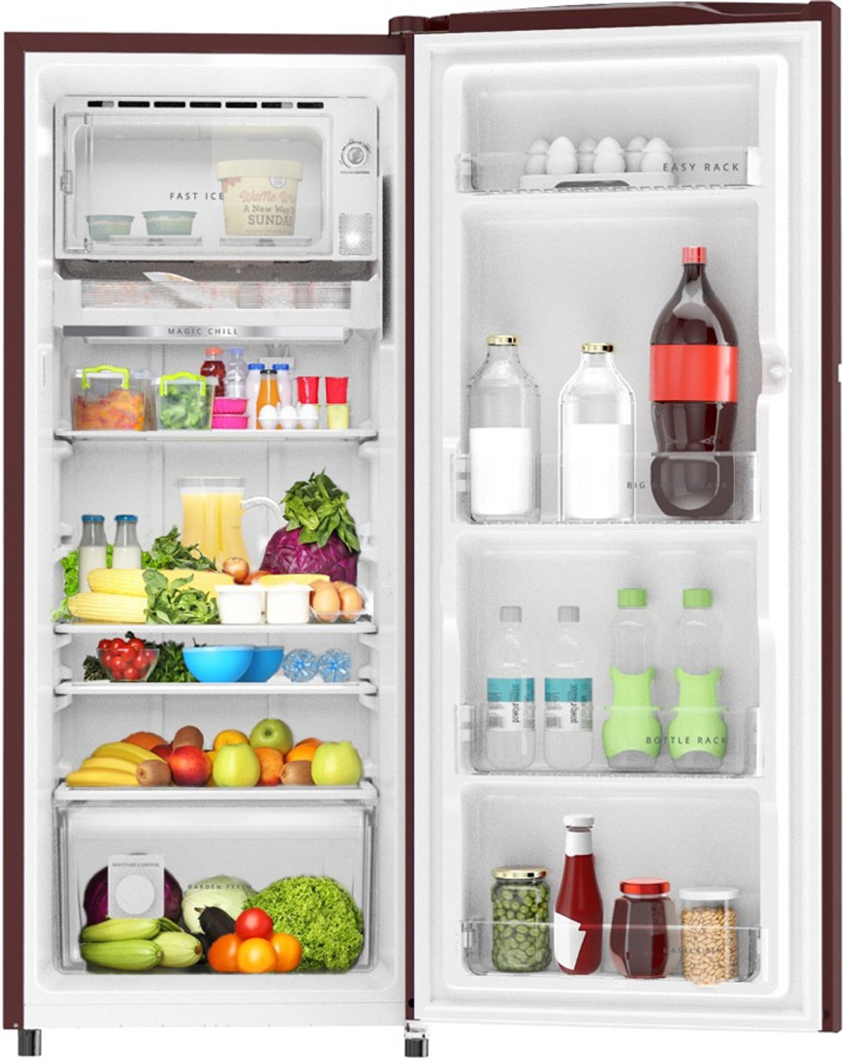 Image of Whirlpool 207 L Direct Cool Single Door 3 Star Refrigerator