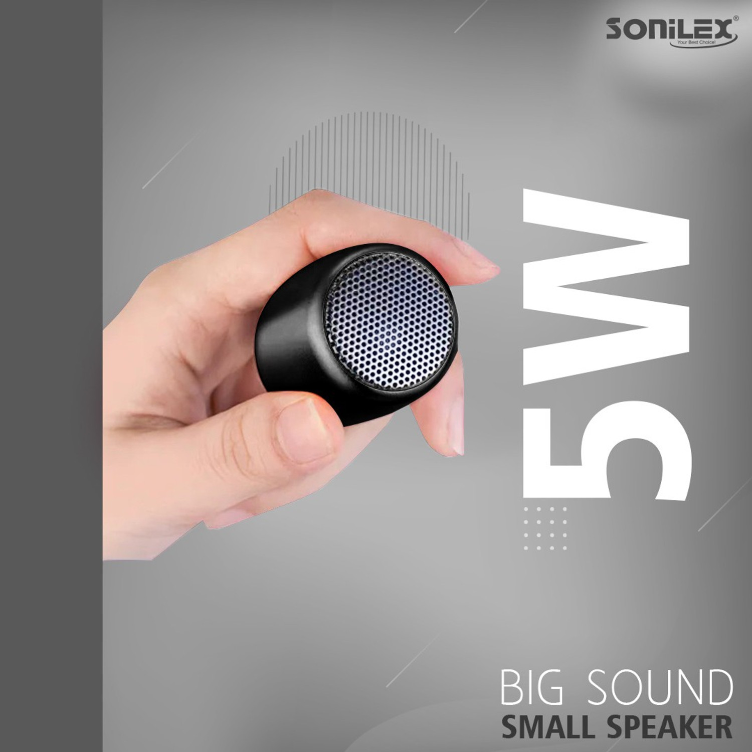 Image of SOniLEX SL-BS 1028 Scanty Wireless Speaker 5 W Bluetooth Laptop /Desktop Speaker