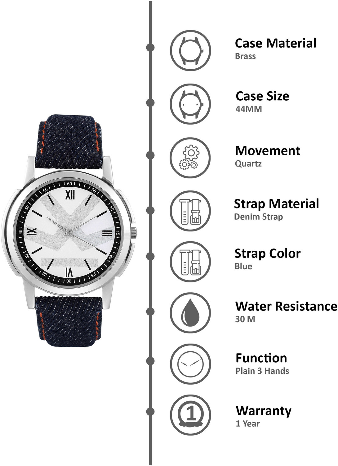 Image of WROGN Wrogn Fashion watch Analog Watch - For Men