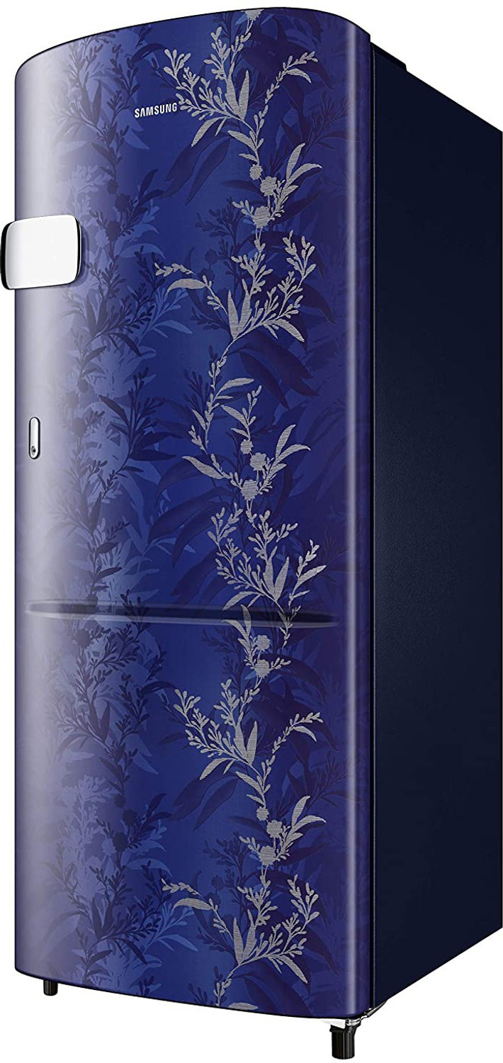 Image of SAMSUNG 192 L Direct Cool Single Door 2 Star Refrigerator (Mystic Overlay Blue, RR20A1Y1B6U /HL)