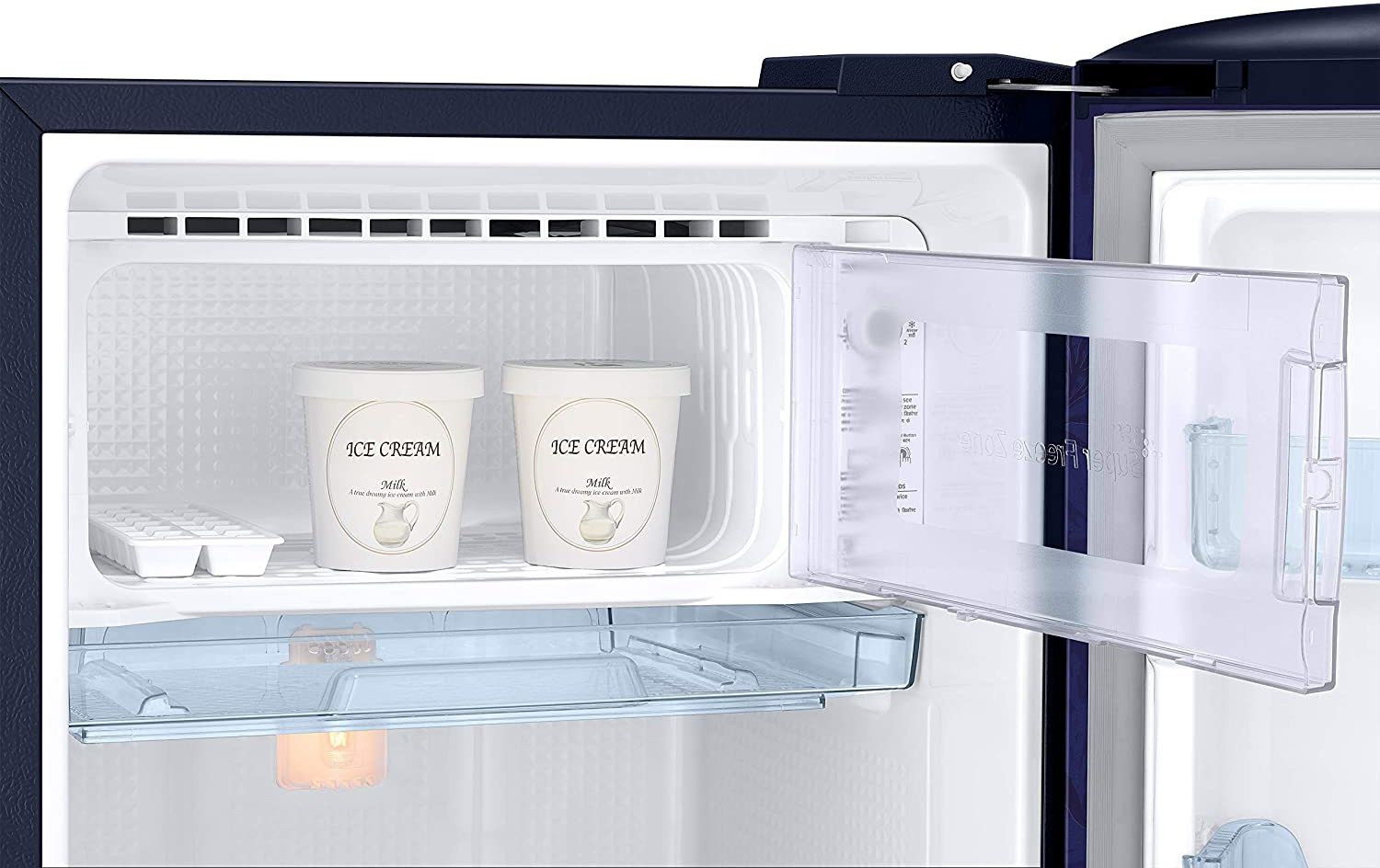 Image of SAMSUNG 192 L Direct Cool Single Door 2 Star Refrigerator (Mystic Overlay Blue, RR20A1Y1B6U /HL)