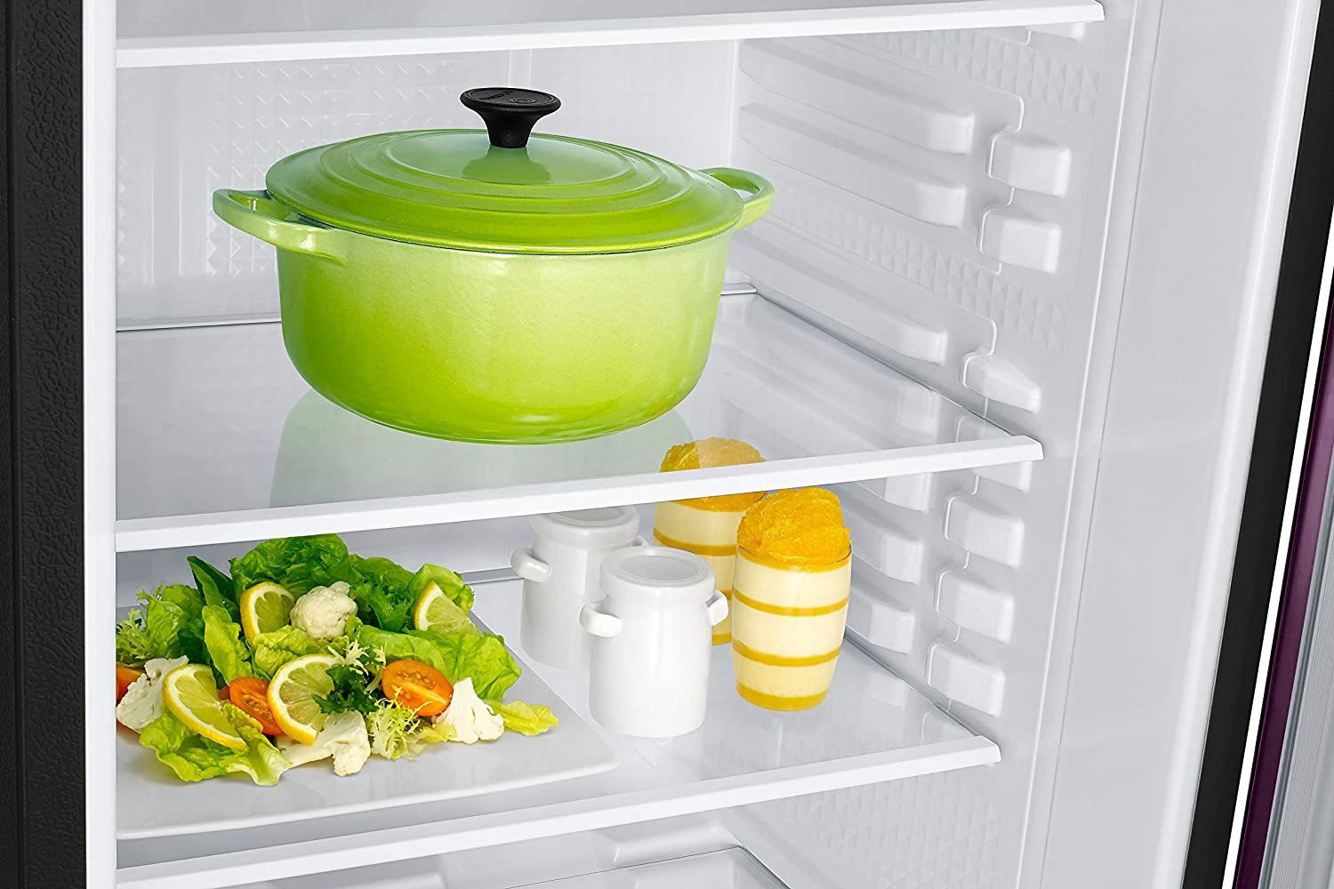 Image of SAMSUNG 230 L Direct Cool Single Door 3 Star Refrigerator (Camellia Purple, RR24A272YCR /NL)