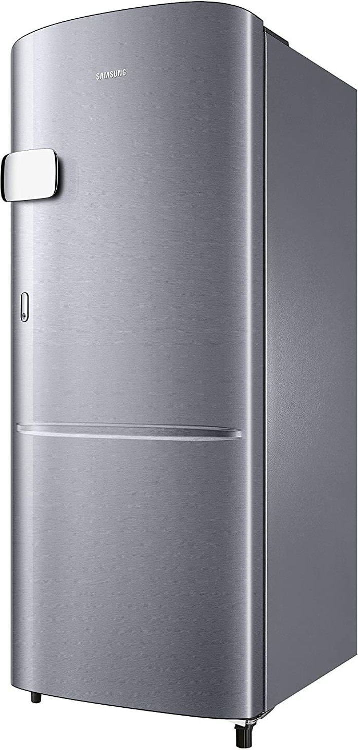 Image of SAMSUNG 192 L Direct Cool Single Door 2 Star Refrigerator (Elegant Inox, RR20A2Y1BS8 /NL)