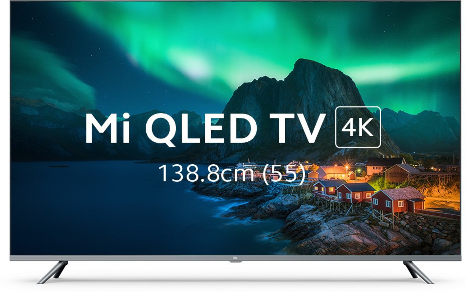 Image of XIAOMI by Mi Q1 138.8 cm (55 inch) QLED Ultra HD (4K) Smart Android TV with Dolby Vision and 30W Audio