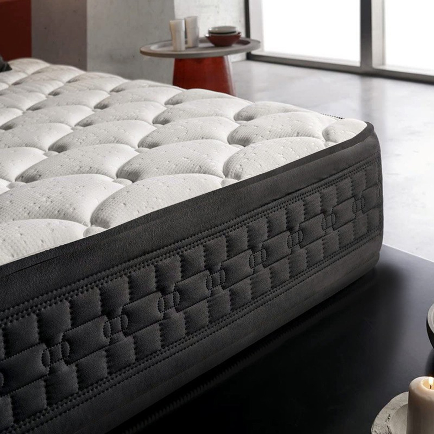 Image of Wakeup India Riserox Luxe Comfort 8 inch Single Pocket Spring Mattress