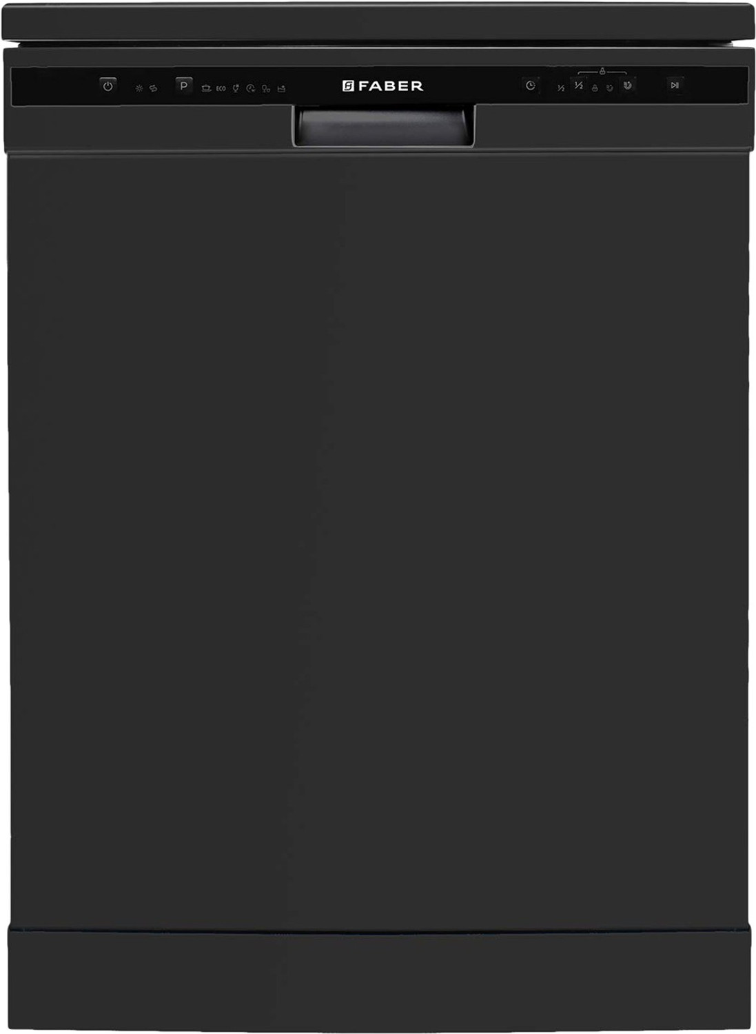 FABER FFSD 6PR 12S Neo Black Free Standing 12 Place Settings Dishwasher