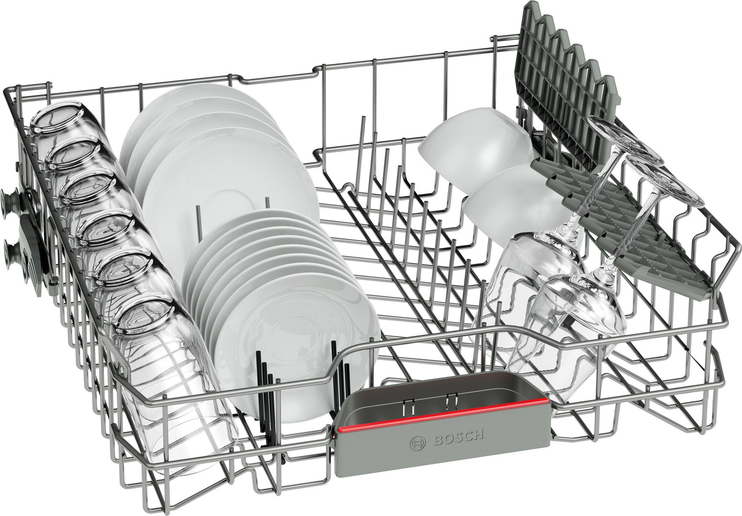 Image of BOSCH SMS66GW01I Free Standing 13 Place Settings Intensive Kadhai Cleaning| No Pre-rinse Required Dishwasher
