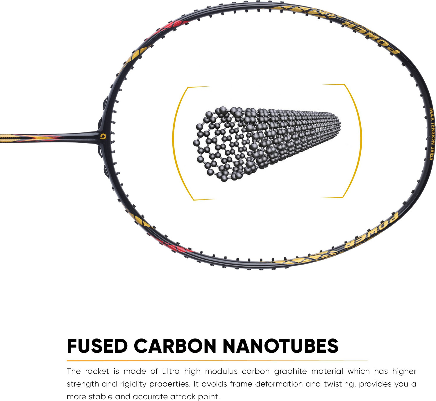 Image of apacs Finapi 232 Limited Edition Multicolor Unstrung Badminton Racquet