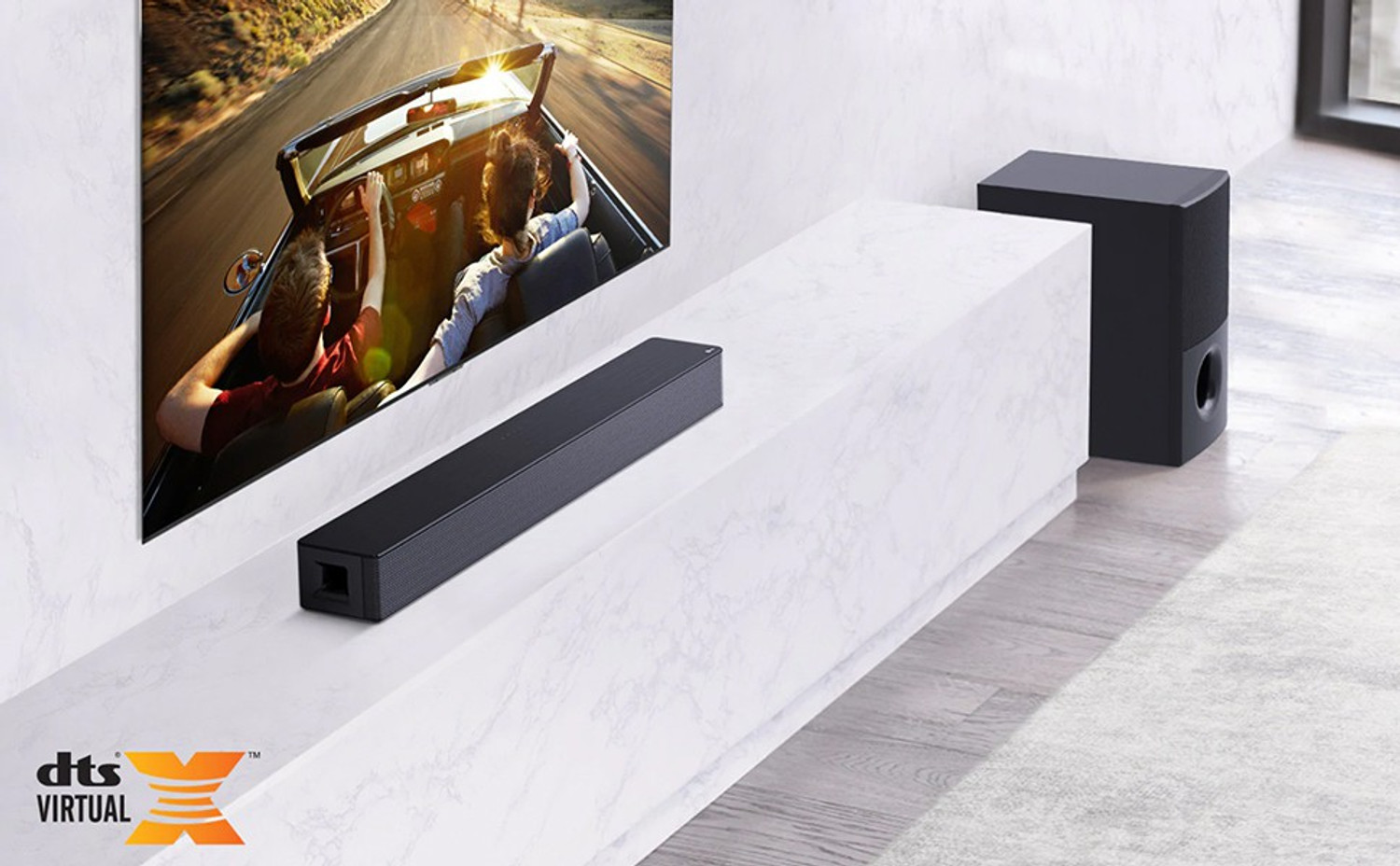 Image of LG SNH5, DTS Virtual: X, Bass Blast+, AI Sound Pro, HDMI, Optical, USB 600 W Bluetooth Soundbar