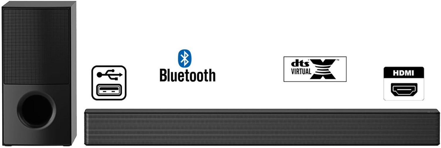 Image of LG SNH5, DTS Virtual: X, Bass Blast+, AI Sound Pro, HDMI, Optical, USB 600 W Bluetooth Soundbar