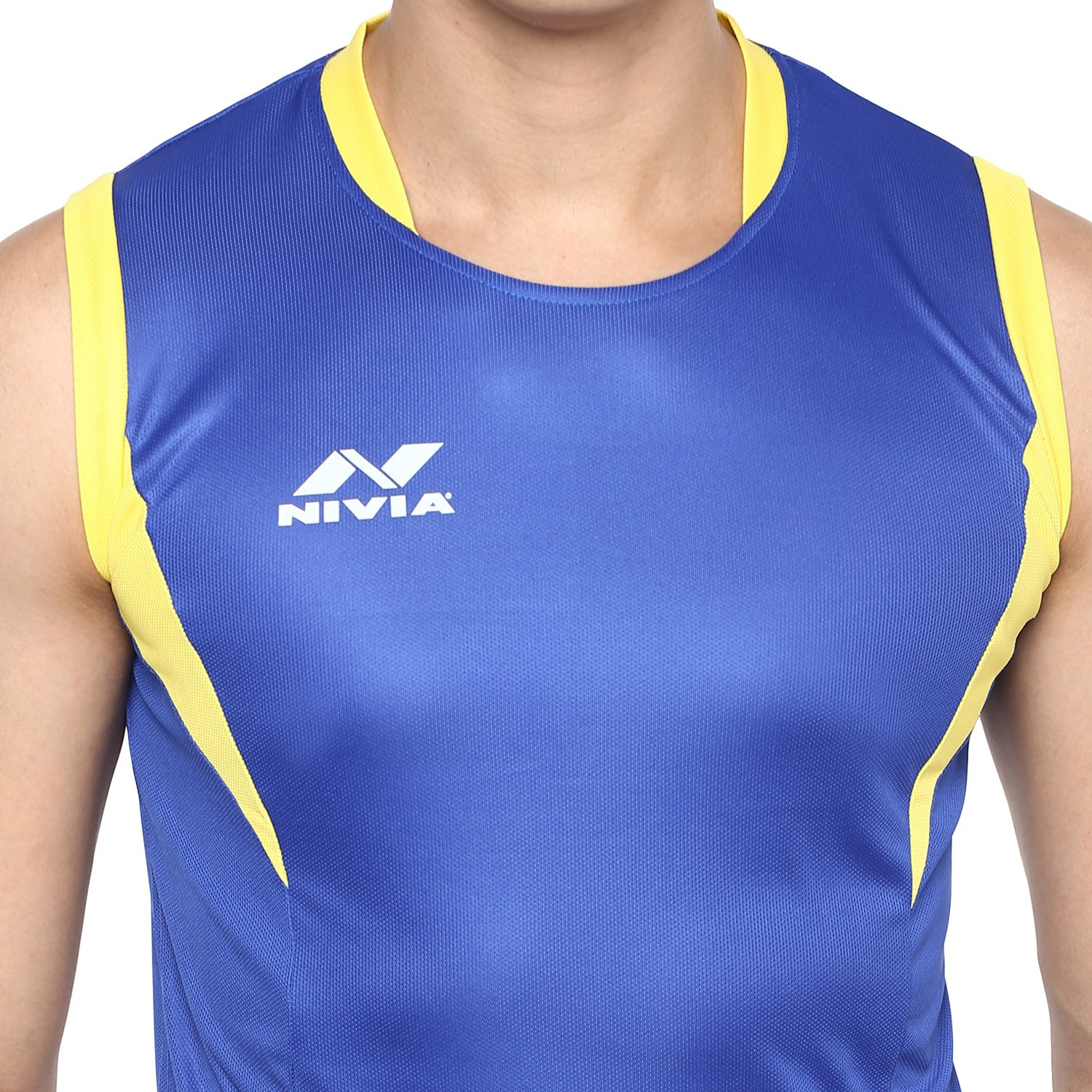 Image of NIVIA Spiral Volleyball jersey set Solid Men Track Suit