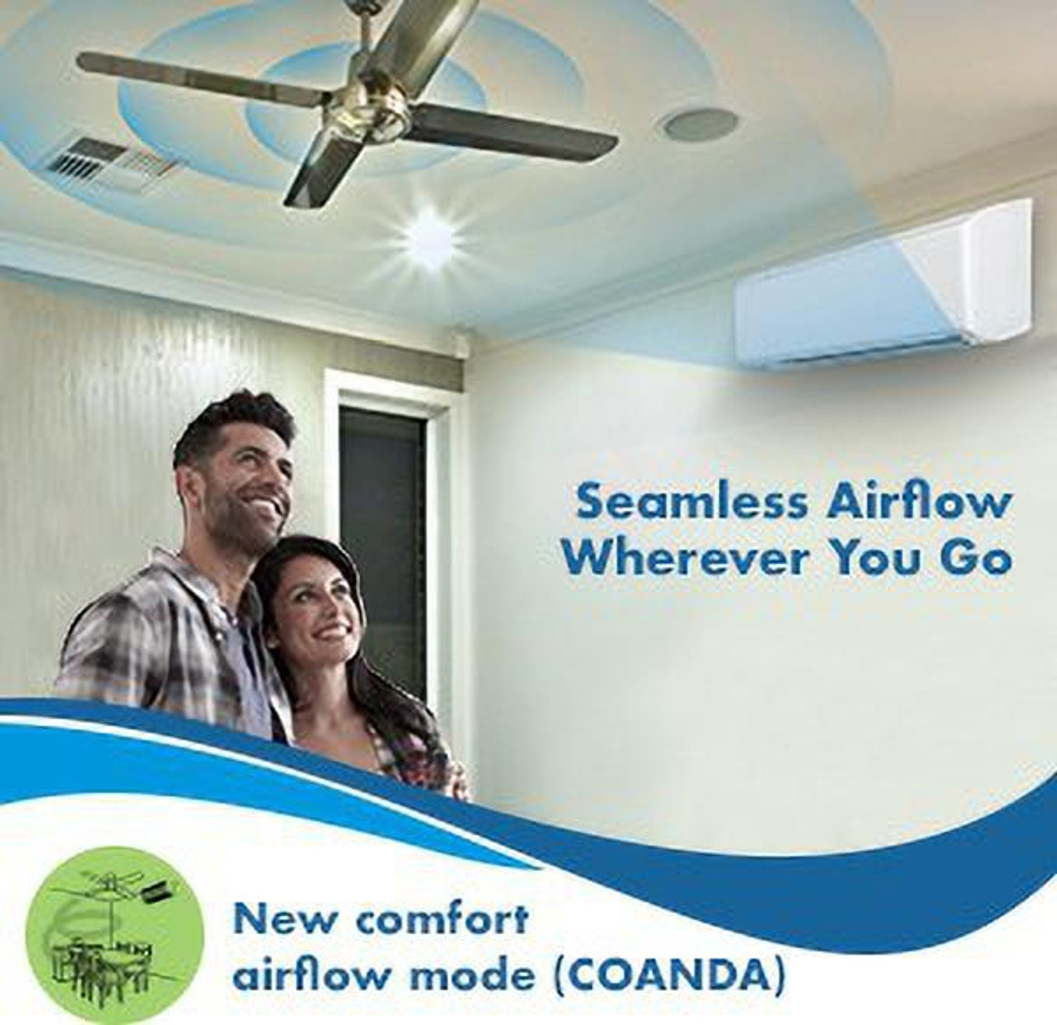 Image of Daikin 2018 Model 1.8 Ton 4 Star Split Inverter AC