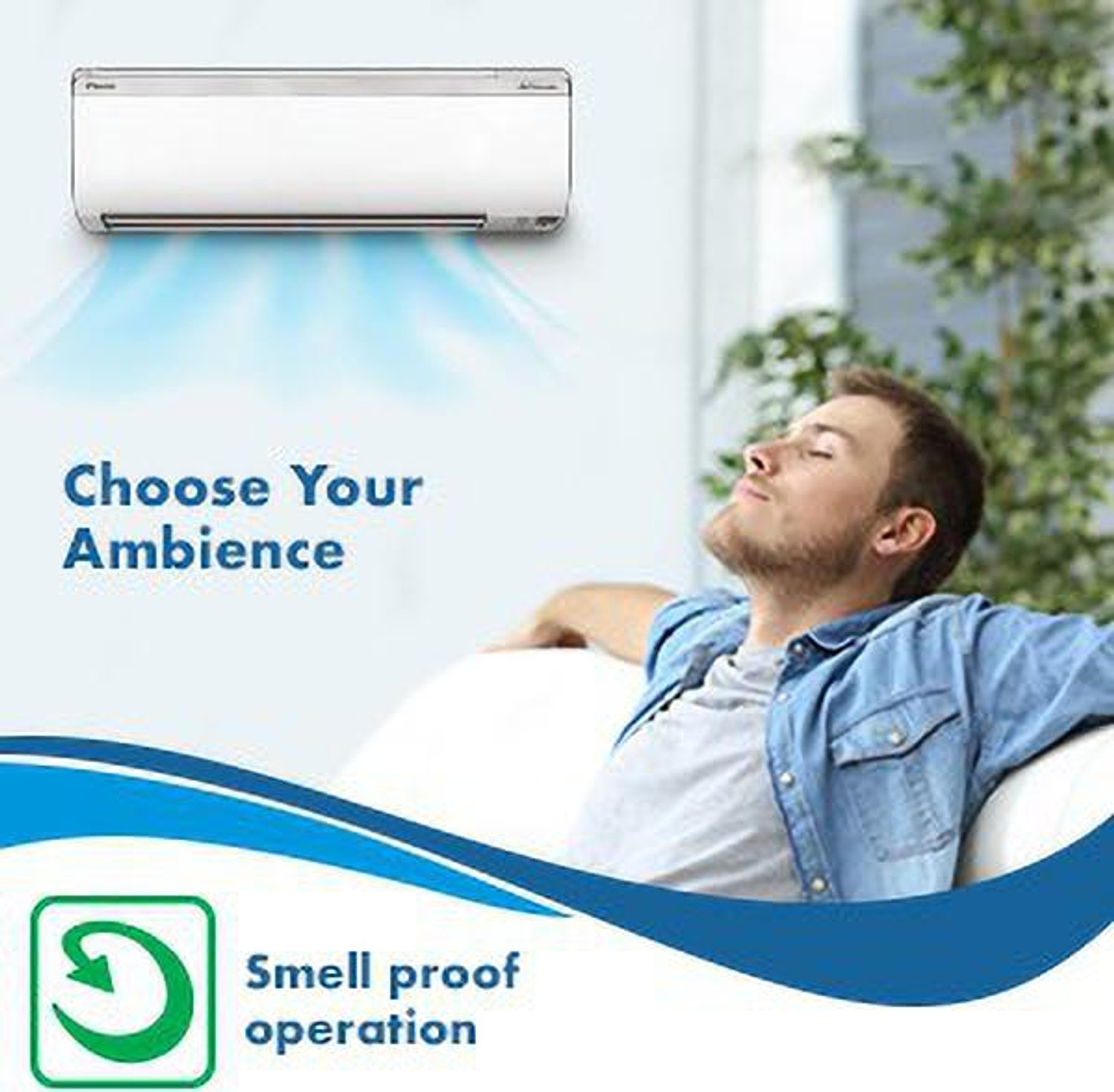 Image of Daikin 2018 Model 1.8 Ton 3 Star Split Inverter with AG Ion Filter AC