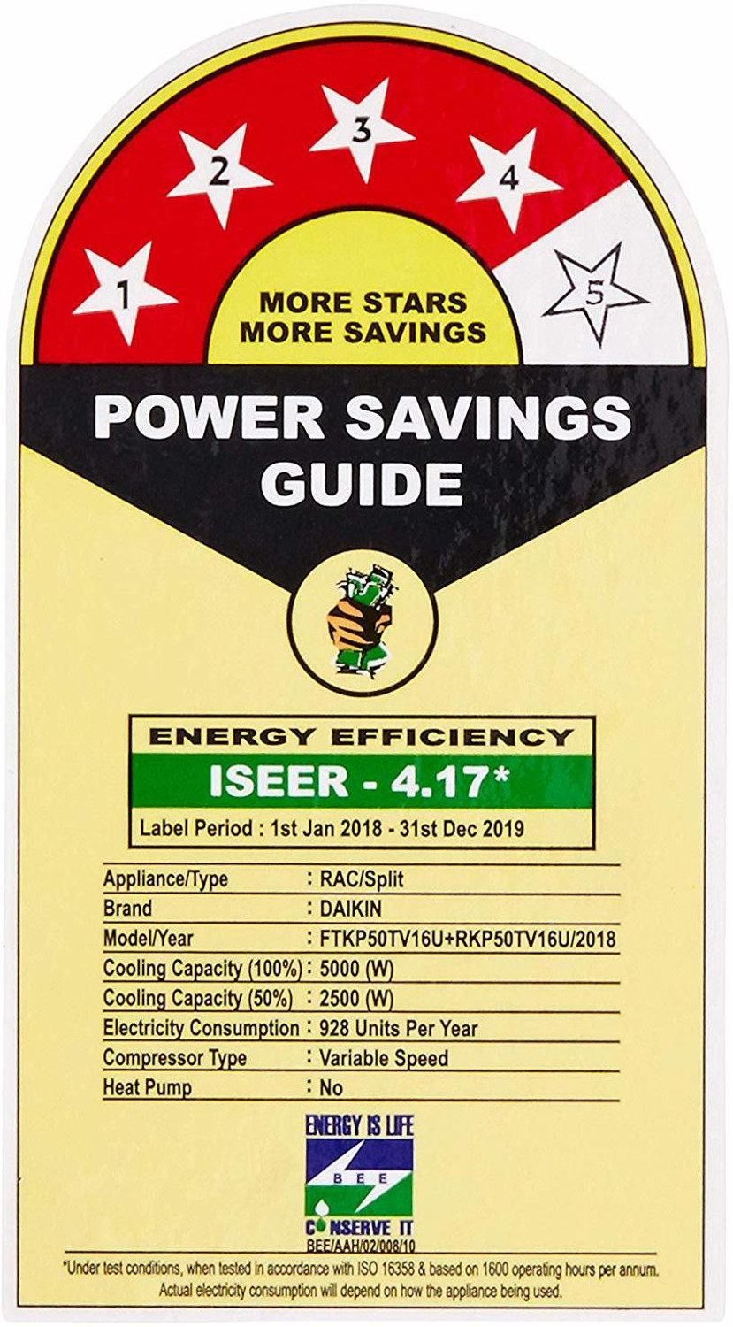 Image of Daikin 2018 Model 2.2 Ton 4 Star Split Inverter AC