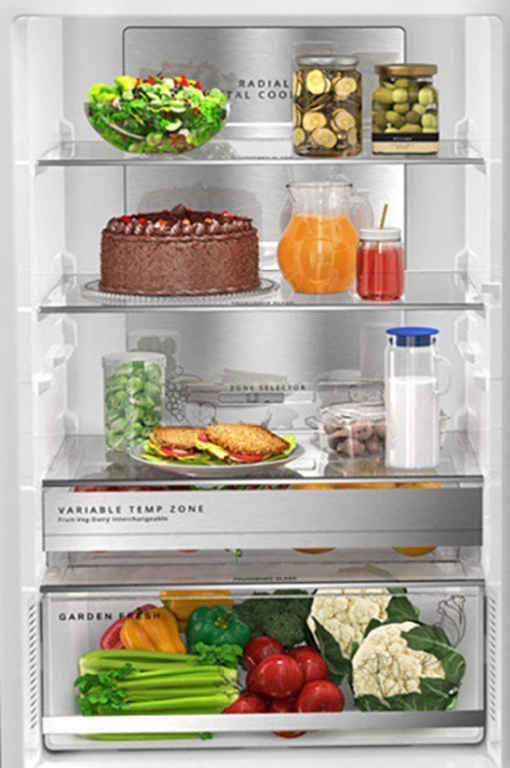 Image of Whirlpool 324 L Frost Free Double Door Bottom Mount 2 Star Convertible Refrigerator