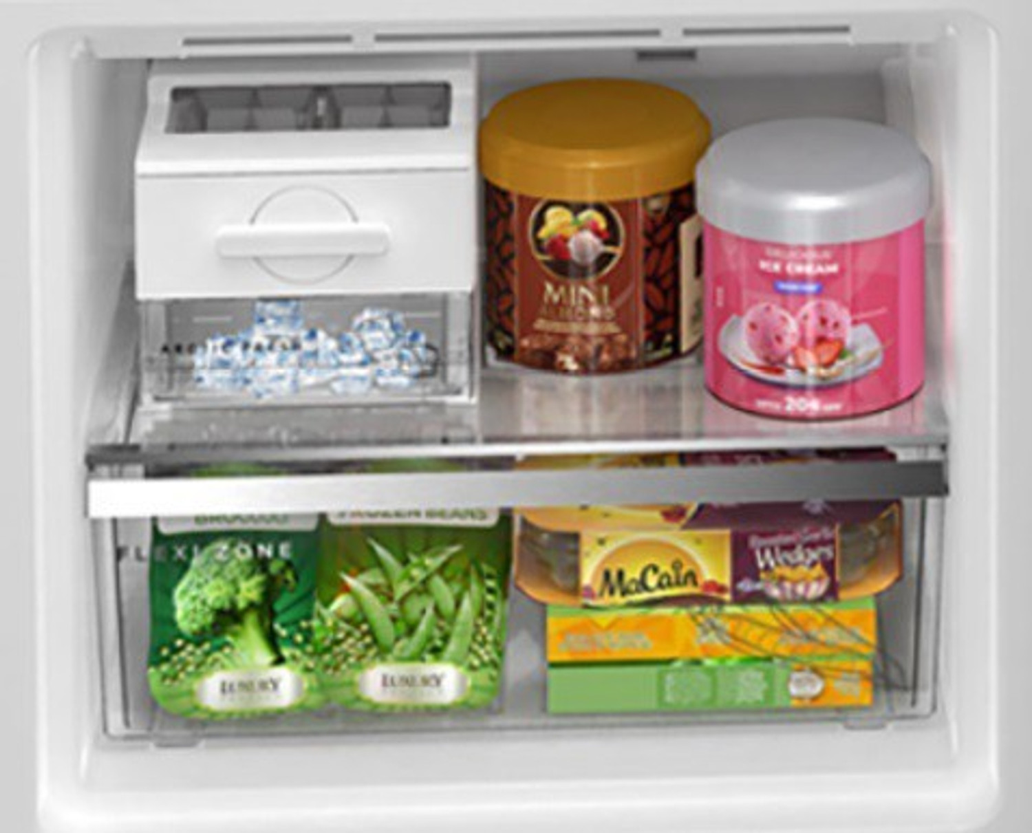 Image of Whirlpool 324 L Frost Free Double Door Bottom Mount 2 Star Convertible Refrigerator