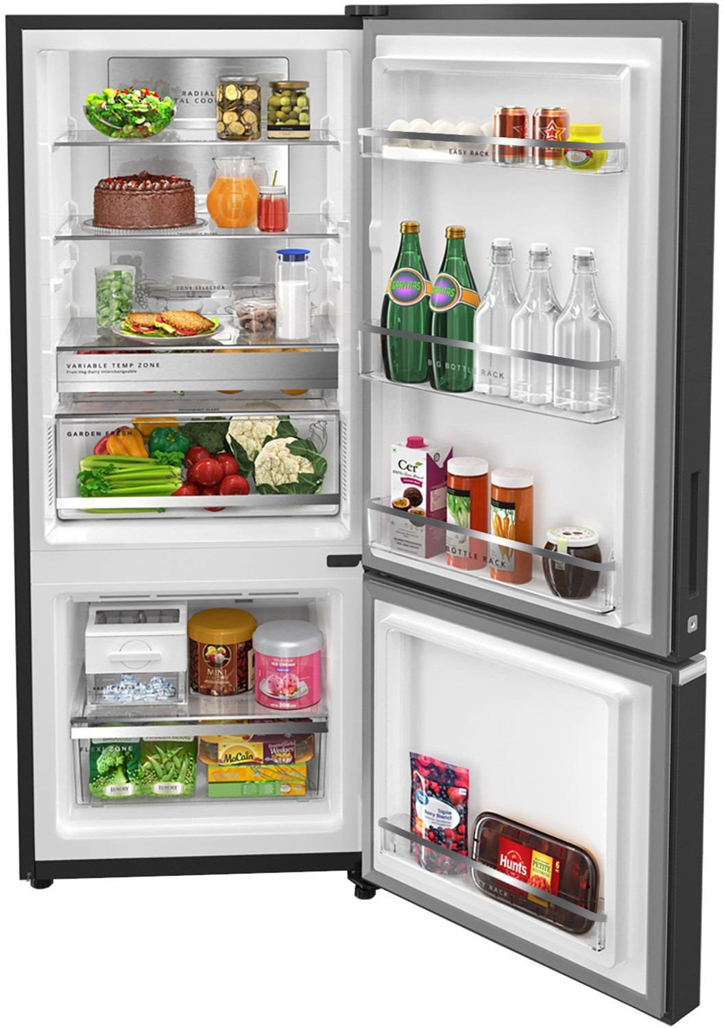 Image of Whirlpool 324 L Frost Free Double Door Bottom Mount 2 Star Convertible Refrigerator