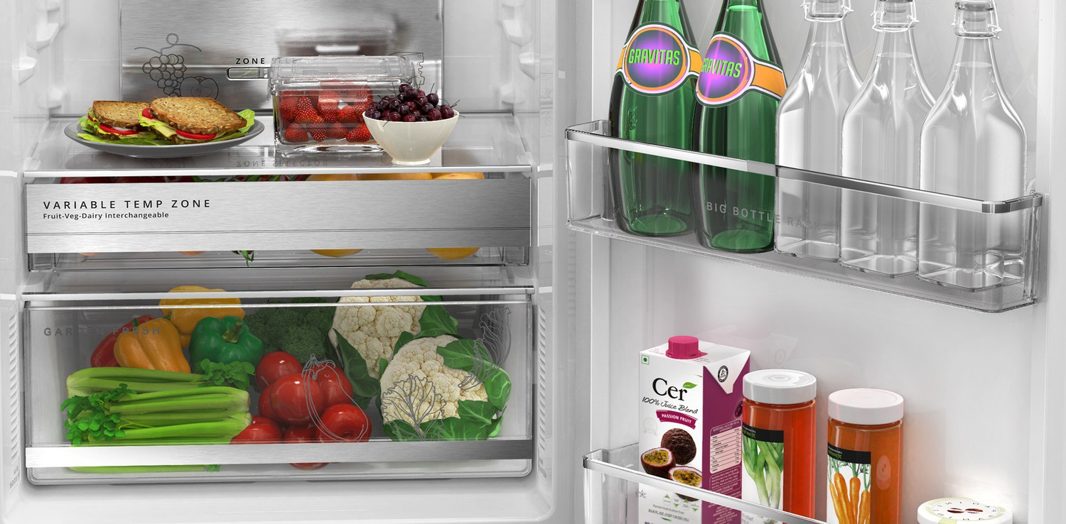 Image of Whirlpool 324 L Frost Free Double Door Bottom Mount 2 Star Convertible Refrigerator