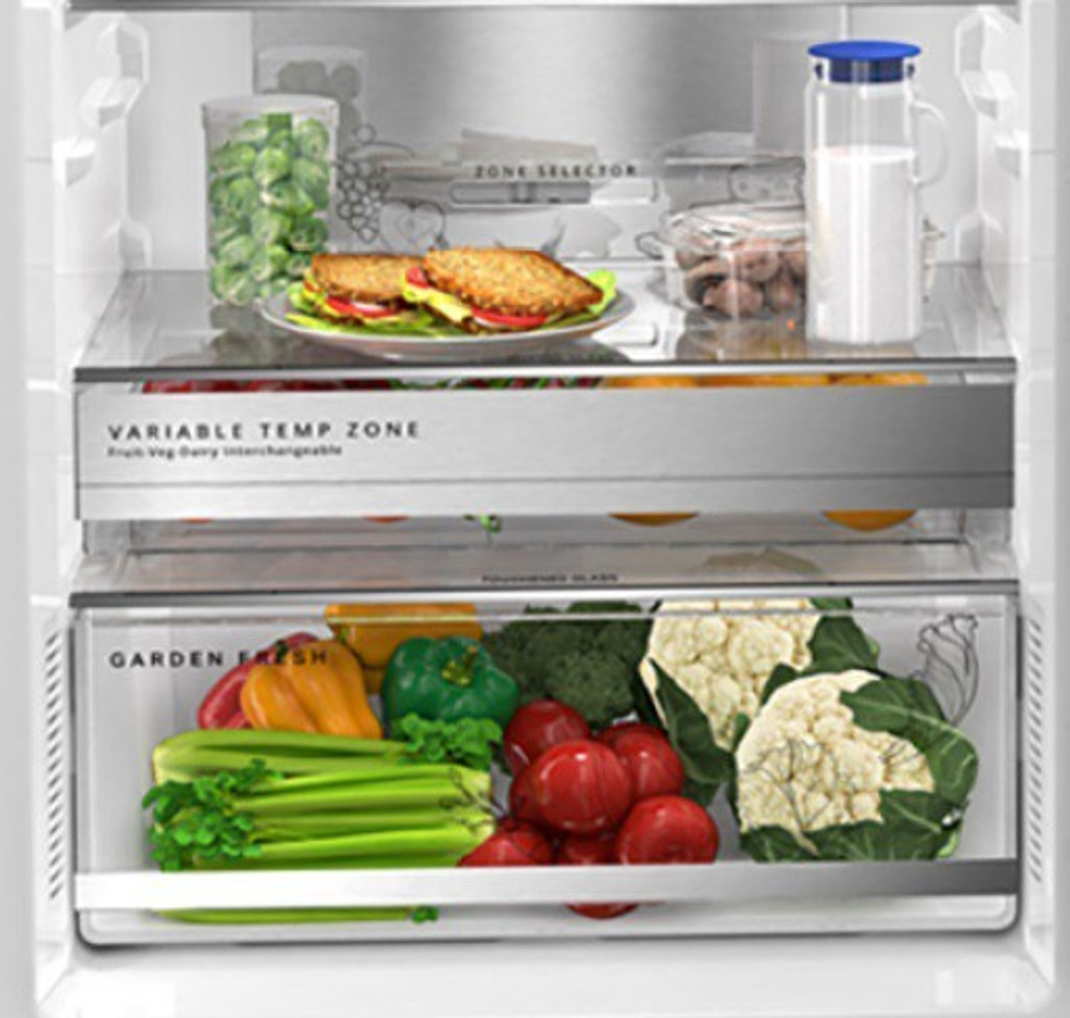 Image of Whirlpool 324 L Frost Free Double Door Bottom Mount 2 Star Convertible Refrigerator