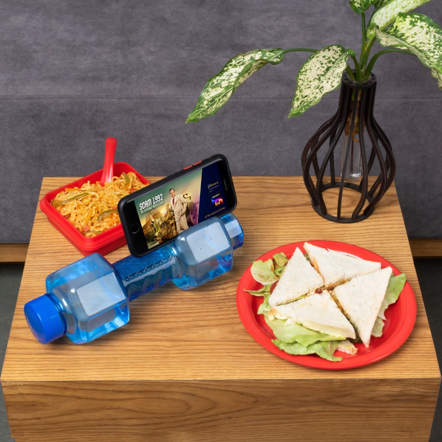 Image of MACARIZE Shape Water Bottle | 750 ml Plastic Bottle