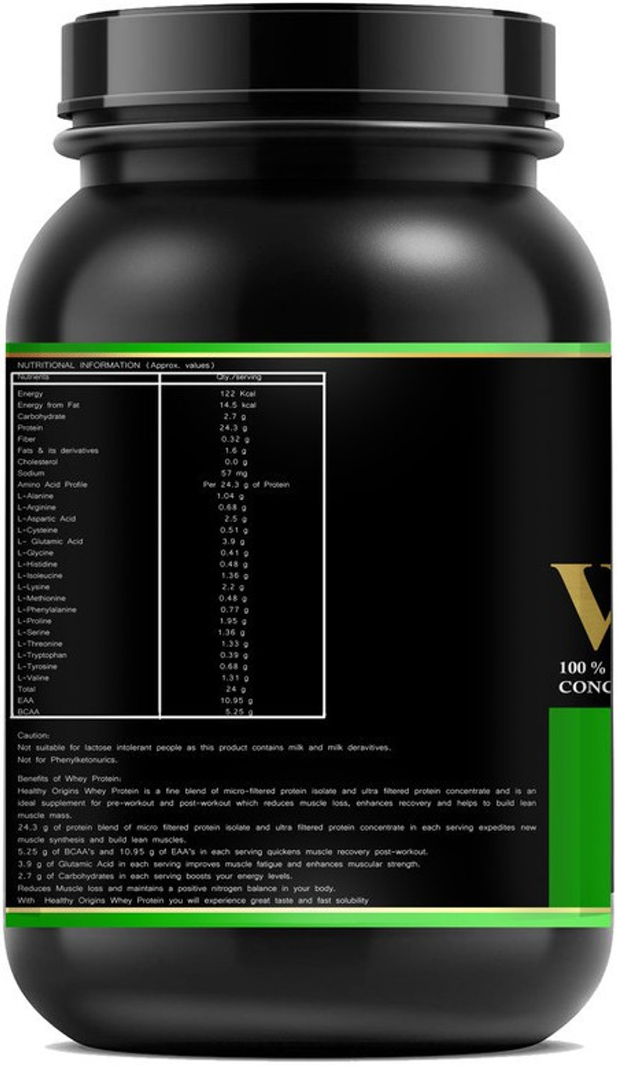 Image of Naturewell Gold Standard 100% Protein Powder - Primary Source Isolate Whey Protein (AS2953) Whey Protein