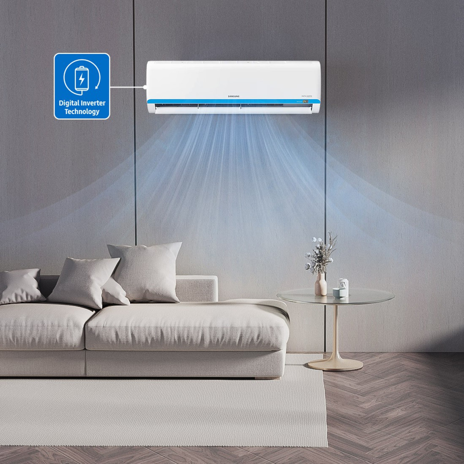 Image of Samsung 2020 Model 1.5 Ton 3 Star Split Inverter AC
