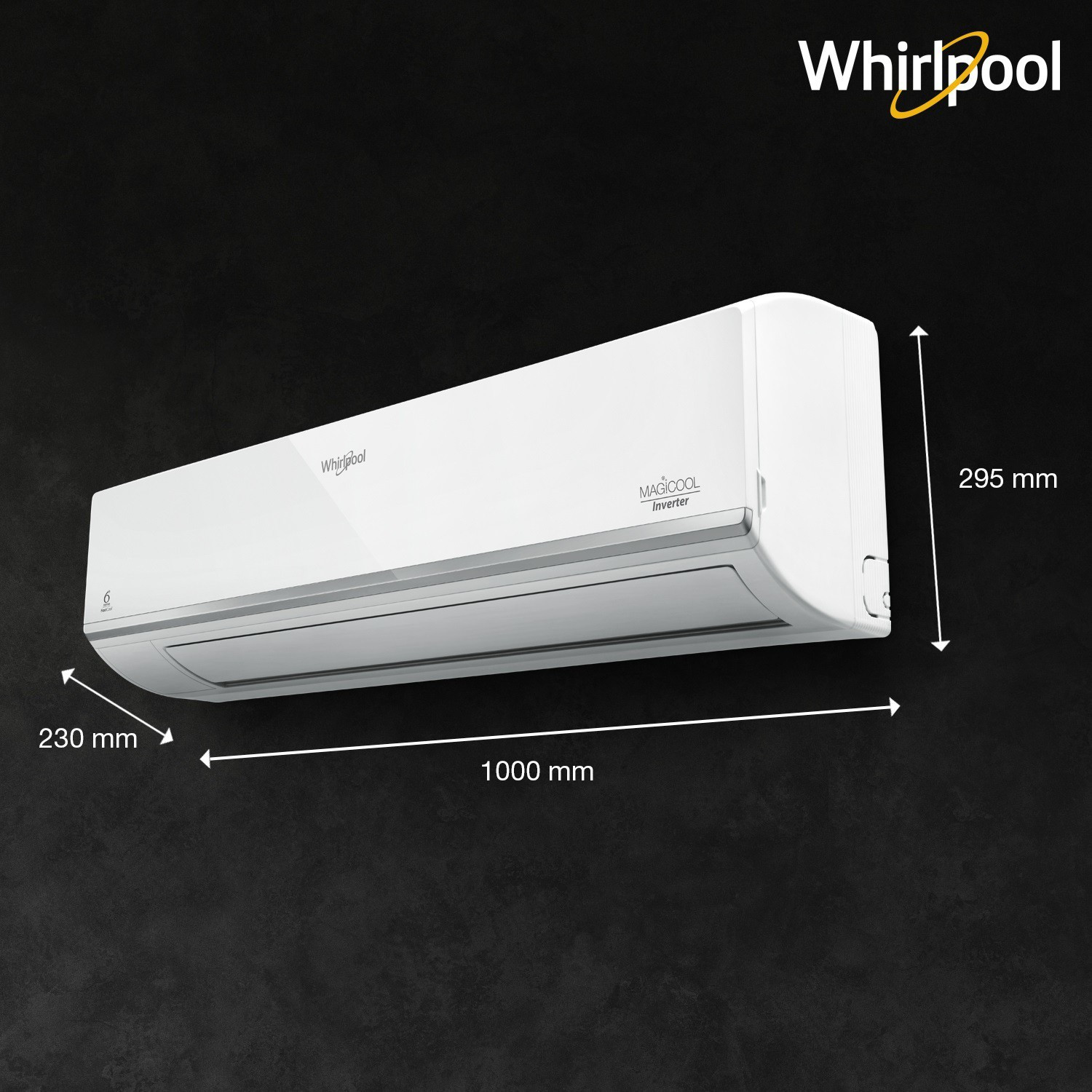 Image of Whirlpool 4 in 1 Convertible Cooling 1.5 Ton 5 Star Split Inverter AC - White (1.5T Magicool Convert 5s copr inv-i /O, Copper Condenser)