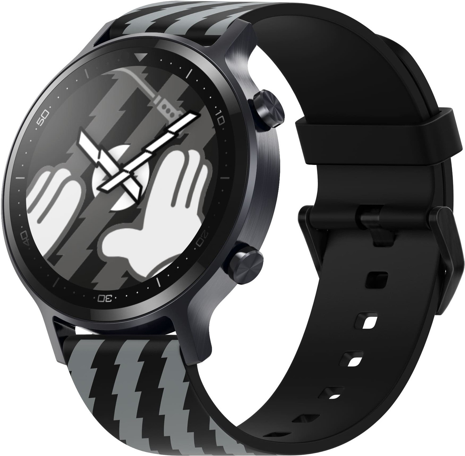 realme watch S Master Edition  (Black Strap, Regular)