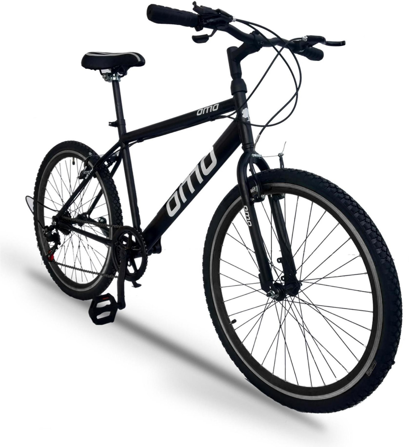 Image of OMO Model 1.7 Black 26 T (inch) Hybrid Cycle /City Bike