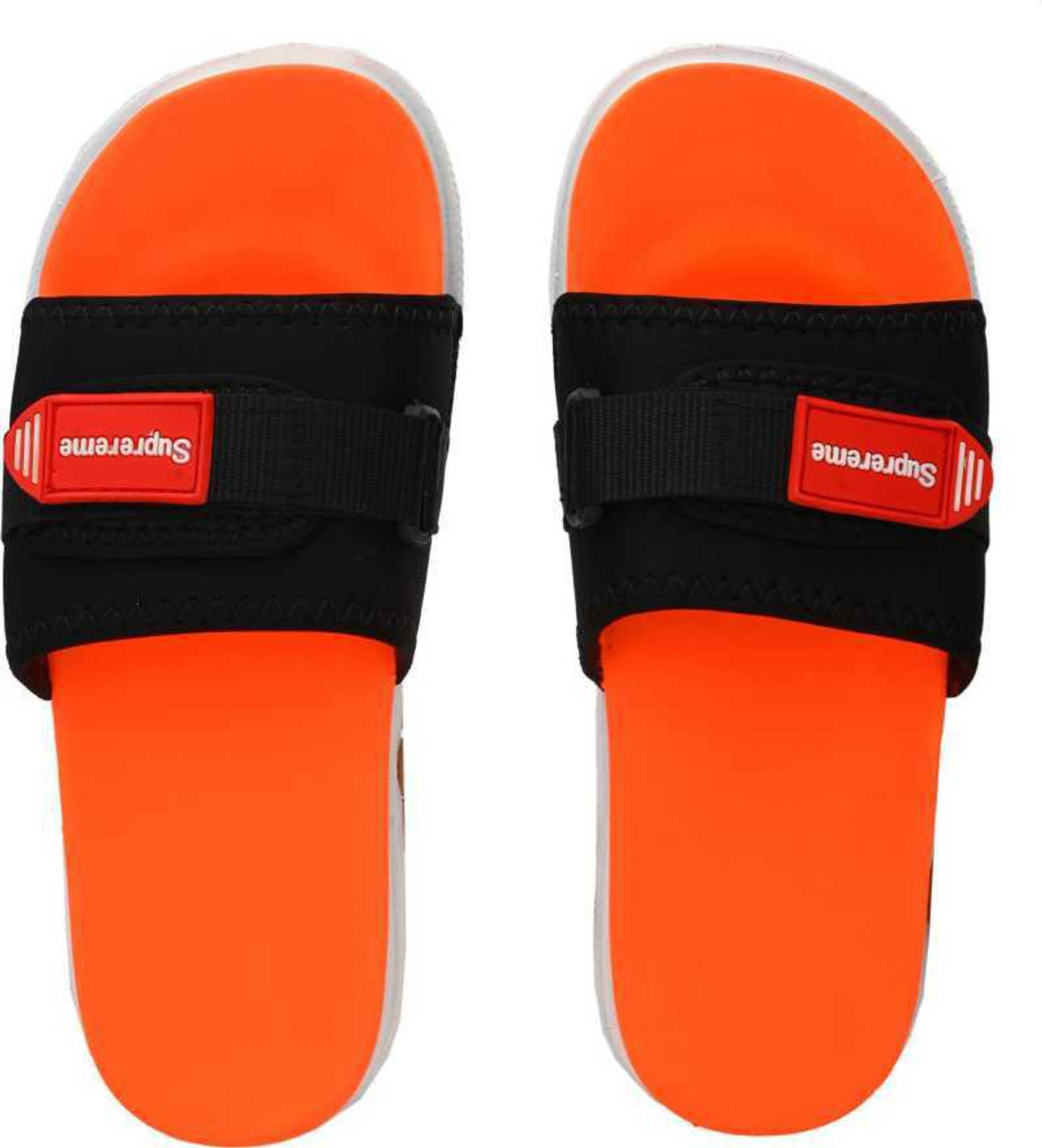 Layasa Boys Slip On Slipper Flip Flop Orange Price History