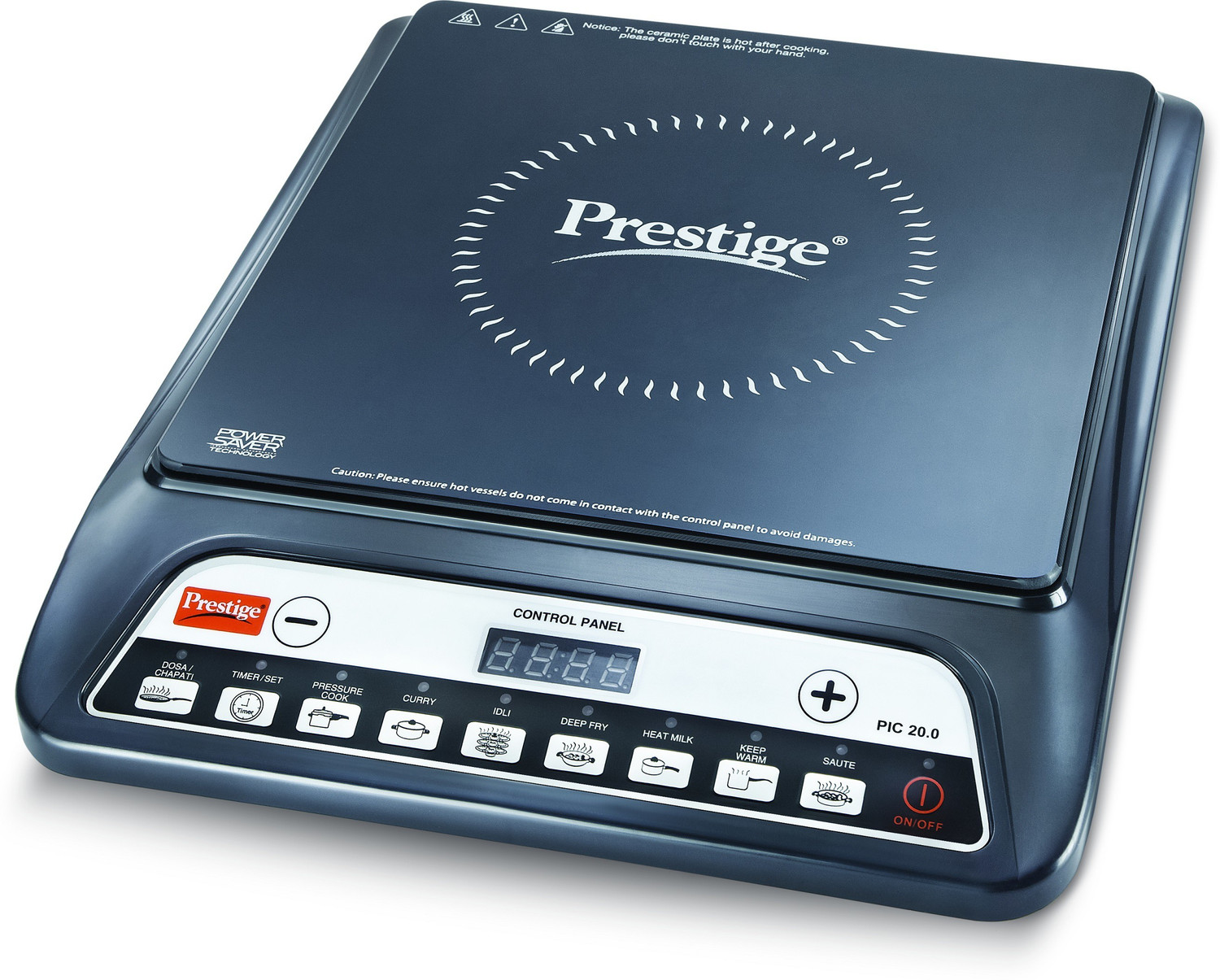 Image of Prestige 1600 W Induction Cooktop Push Button
