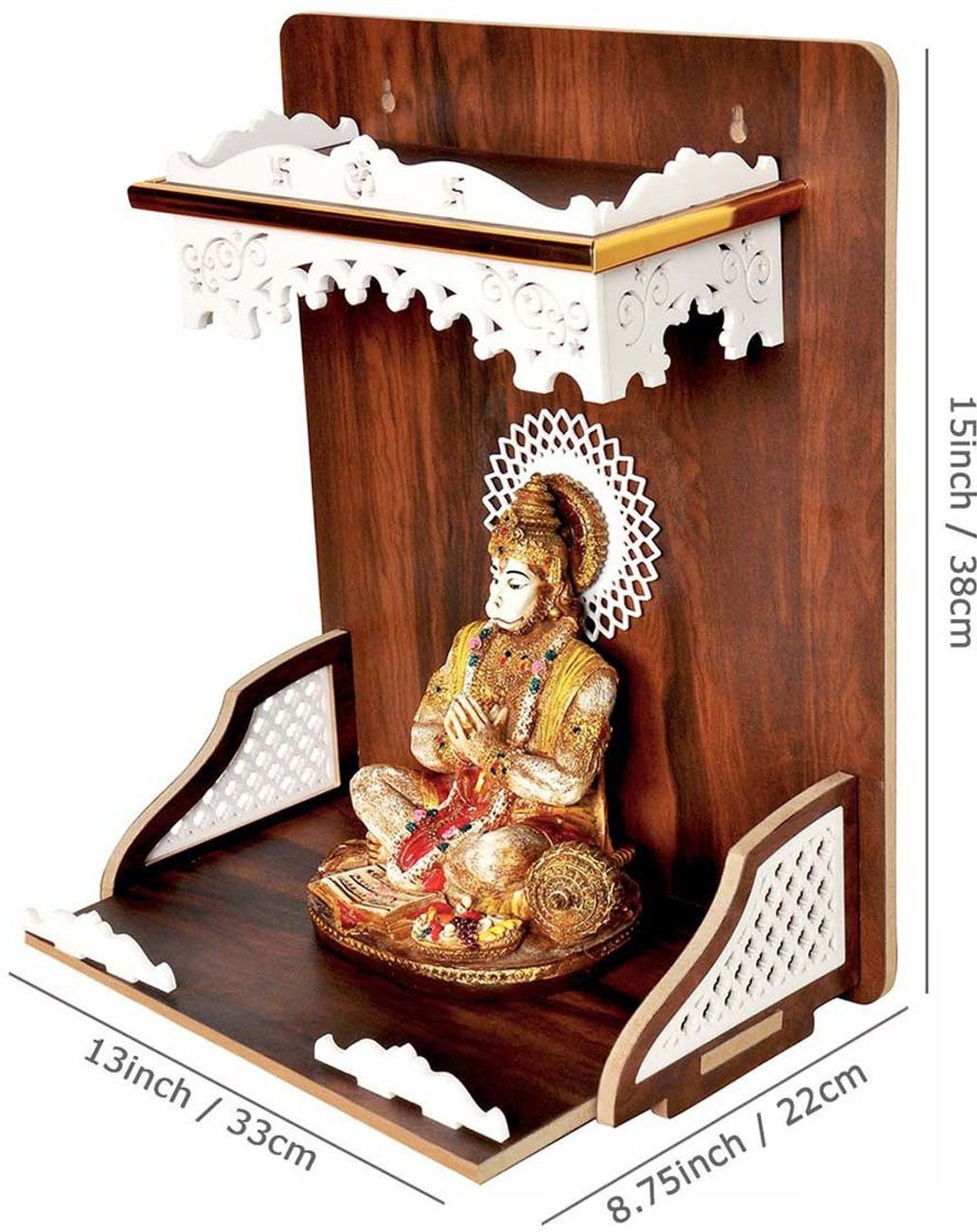 Image of Flipkart Perfect Homes Studio Engineered Wood Home Temple