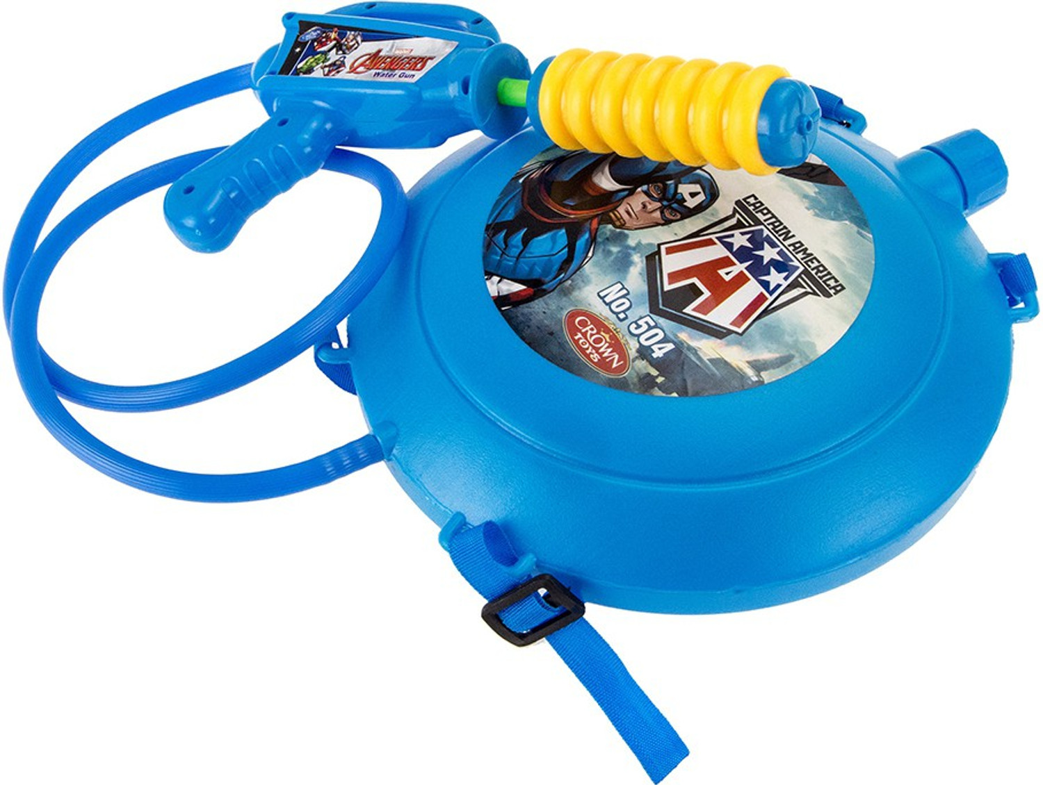 Image of Toyspree WATER TANK GUN CAPTAIN AMERICA Water Gun