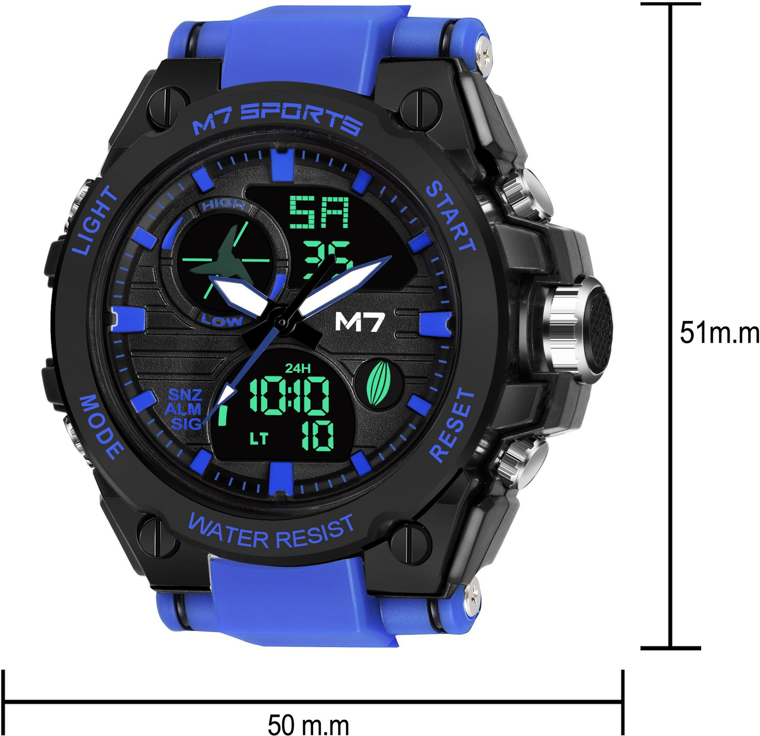 Image of M7 By Metronaut M7-1808 Powered by Flipkart Special Summer Collection Analog-Digital Watch - For Men
