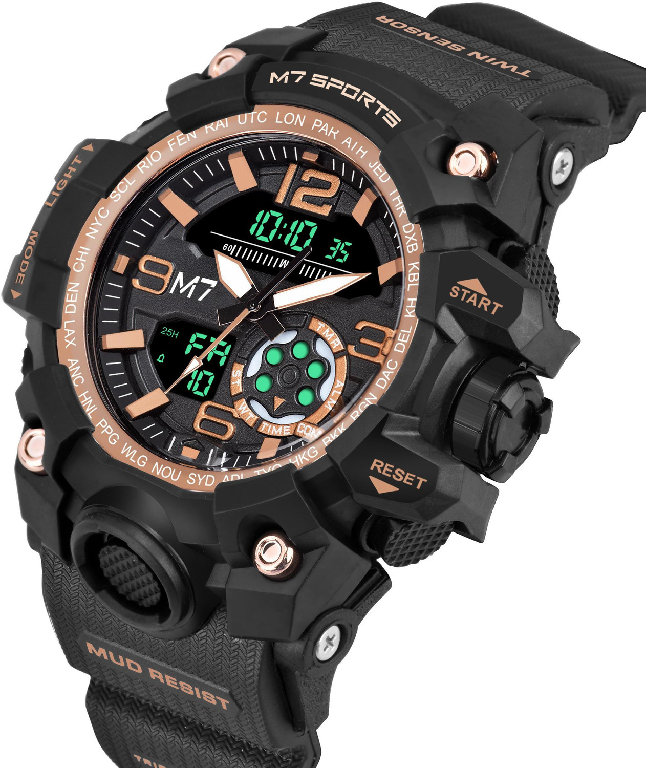 Image of M7 By Metronaut M7-1509 Special Summer Collection Analog-Digital Watch - For Men
