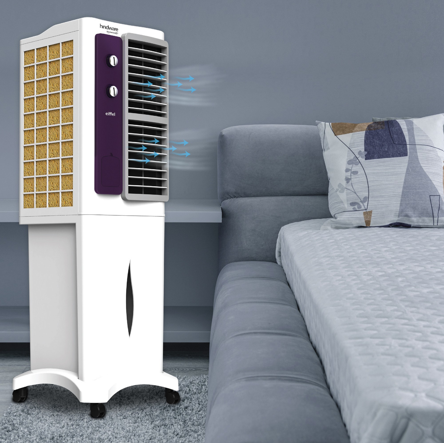 Image of Hindware 58 L Tower Air Cooler