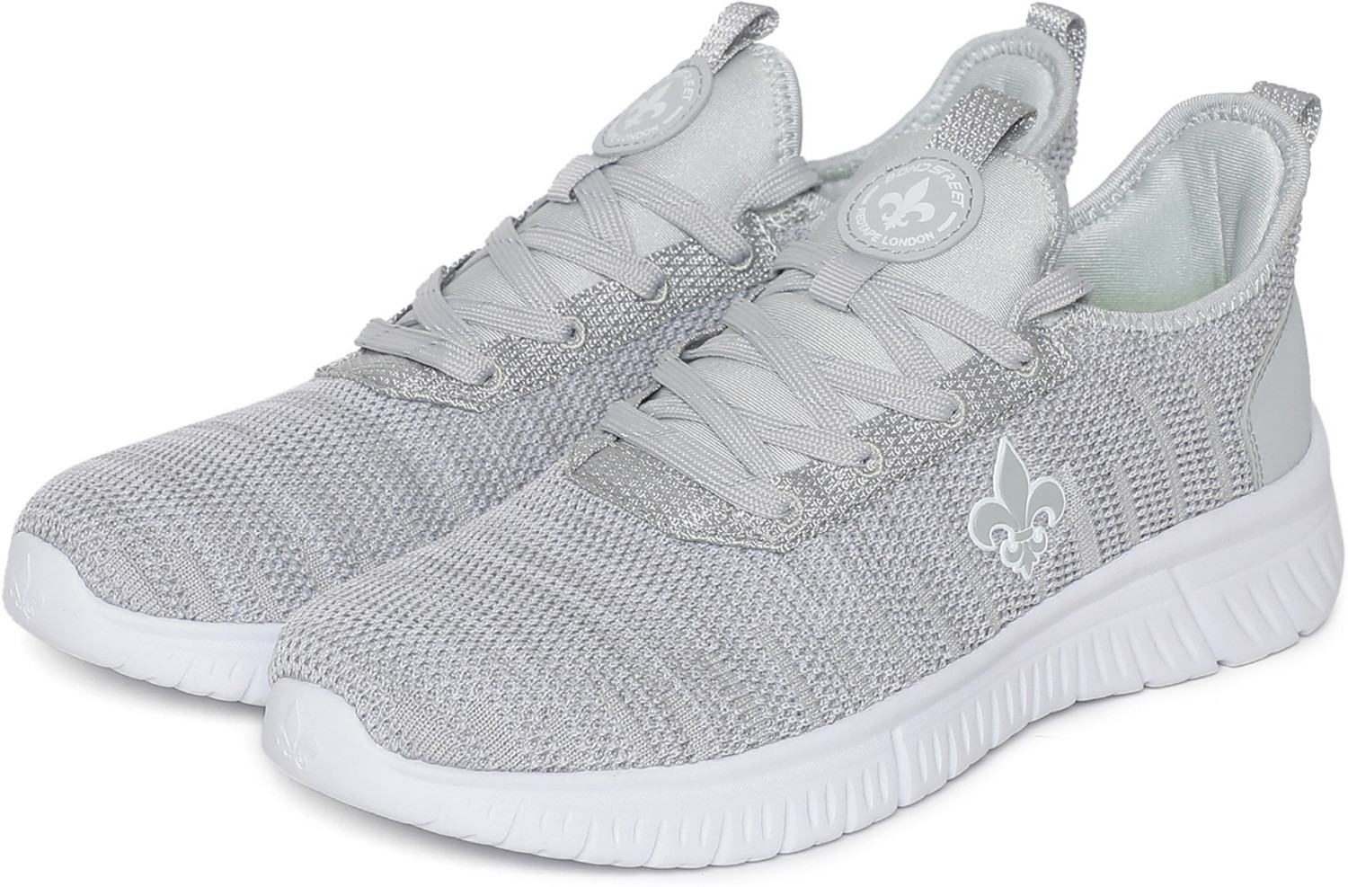 Bond Street By Red Tape Running Shoes For Men Grey 7 Price History