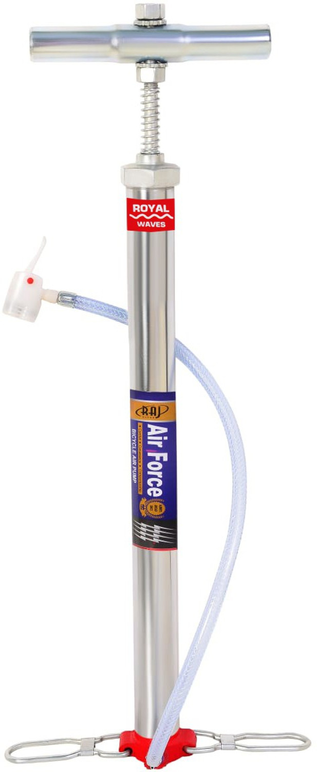 Royal waves AIRFORCE-1 Car, Bicycle, Motorcycle Pump  (Multicolor)