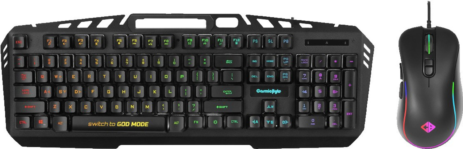 Cosmic Byte GKM-19 Dragon Fly RGB Combo Set