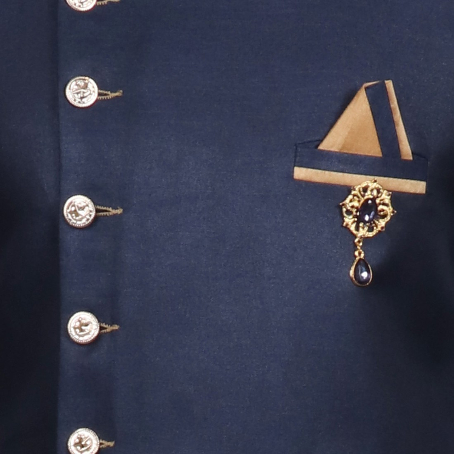 Image of SG RAJASAHAB Solid Sherwani