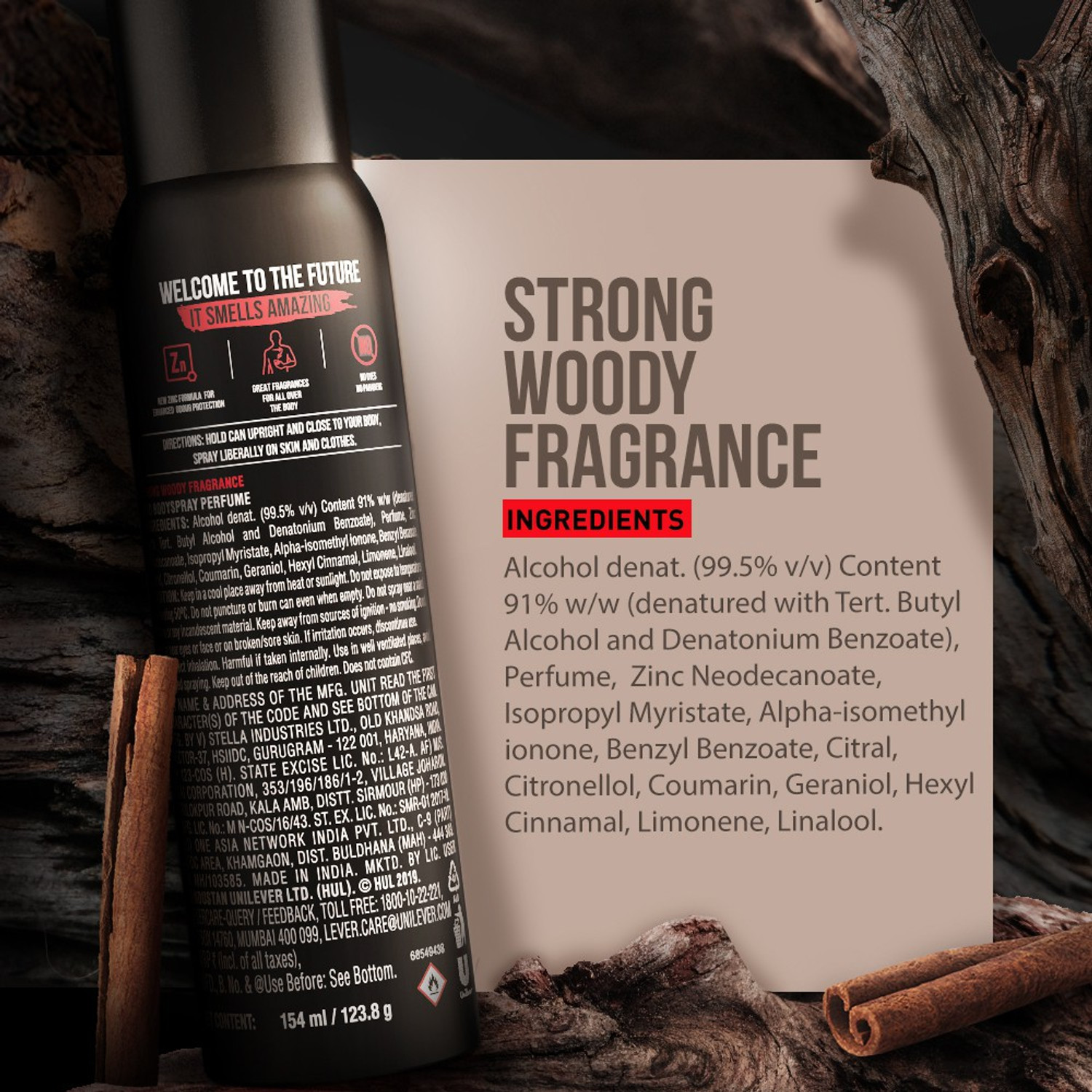 Image of AXE Signature Mysterious and Intense Deodorant No Gas Body Perfume Body Spray - For Men